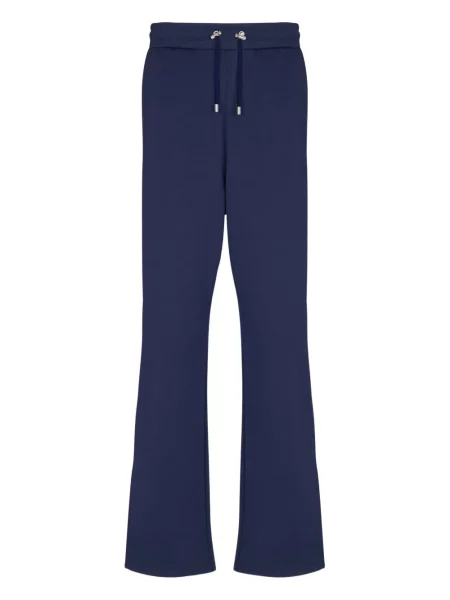 Pruhované kalhoty Balmain modré