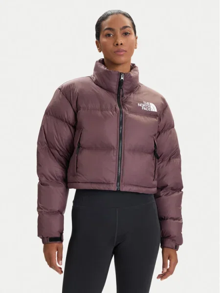 The North Face Пухено яке Nuptse виолетов