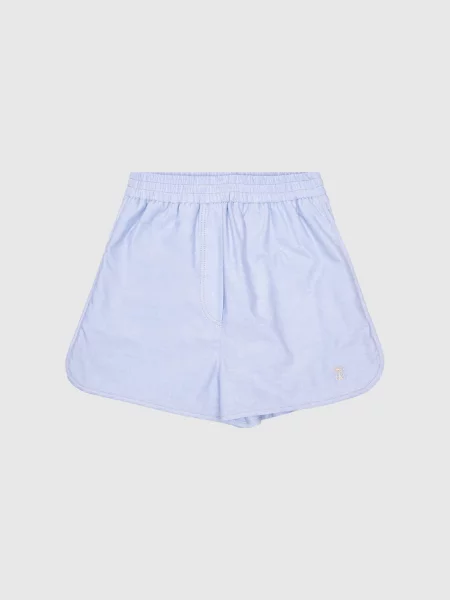 Детские шорты Brunello Cucinelli голубые