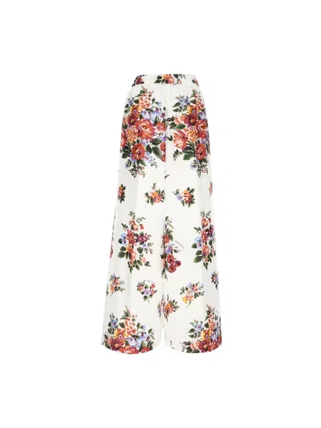 Spodnie Dolce And Gabbana z nadrukiem z twillu