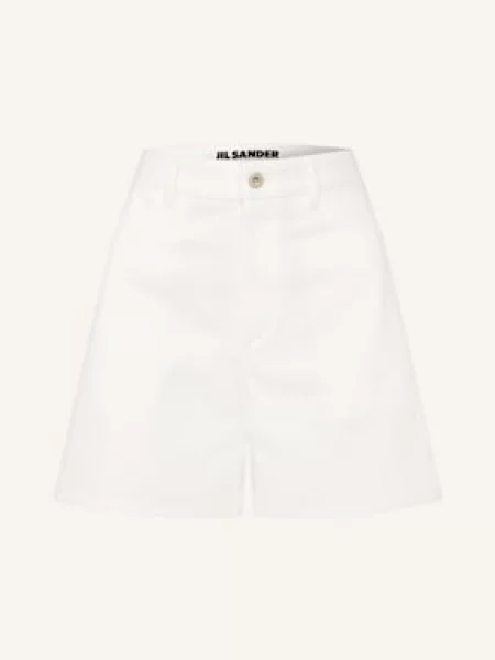 Jil Sander Szorty Jeansowe weiss
