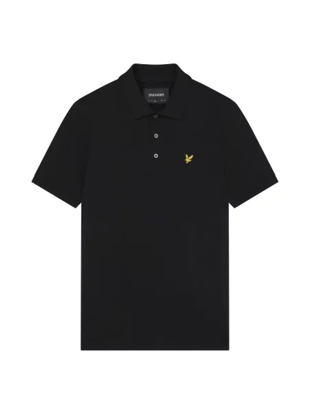 Koszulka polo Lyle & Scott czarna