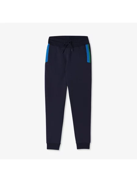 Lacoste Spodnie Dresowe Lacoste niebieskie