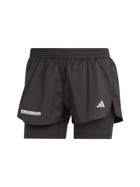 ADIDAS PERFORMANCE Športové nohavice Ultimate Essentials svetlosivá biela čierna