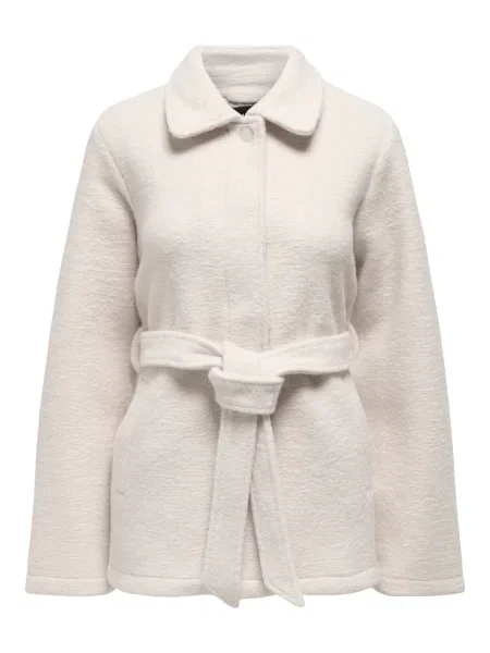 ONLY Geacă de primăvară-toamnă ONLSANNE kitt alb