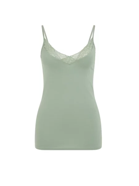 WE Fashion Top pastel verde