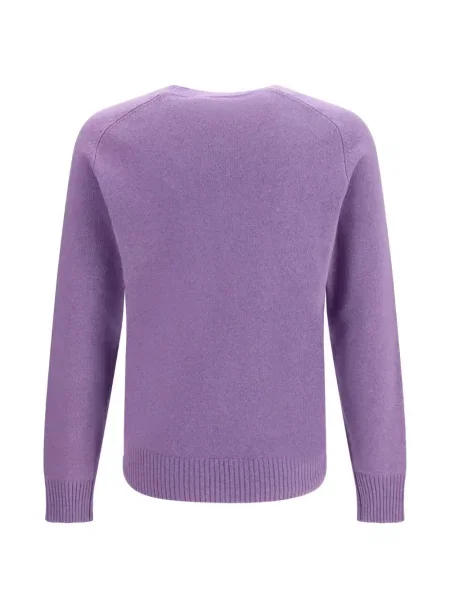 Pulover Brooksfield cu decolteu rotund violet