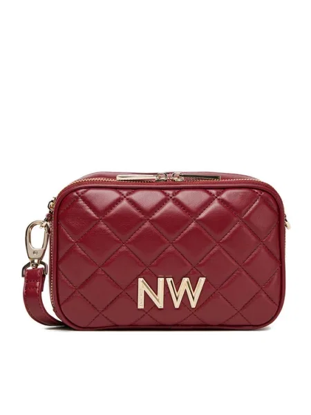 Nine West Дамска чанта бордо