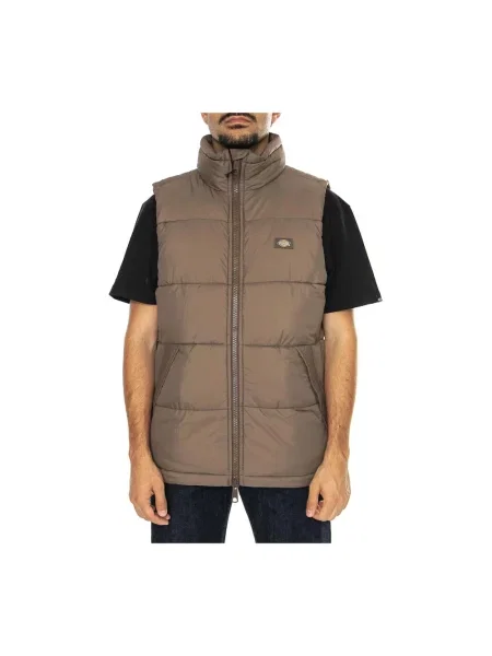 Kamizelka Dickies bez rękawów brązowa