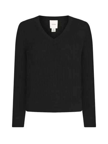 Calvin Klein Pulover negru