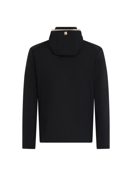 Bluza z kapturem Boss Green czarna