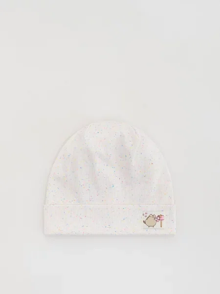Reserved Čepice Pusheen krémová