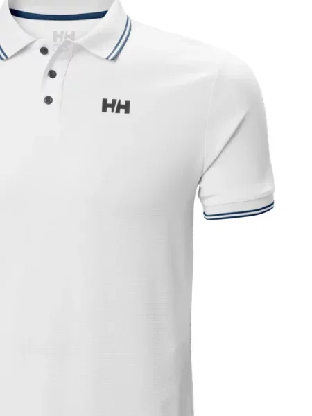 Tricou polo Helly Hansen cu imagine alb