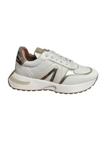 Sneakersy Alexander Smith skórzane białe