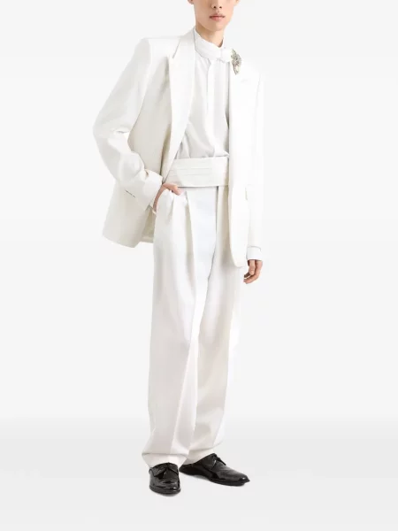 Costum Dolce & Gabbana de lână alb