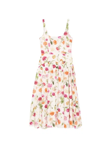 Rochie midi Carolina Herrera cu imagine până la genunchi de costum