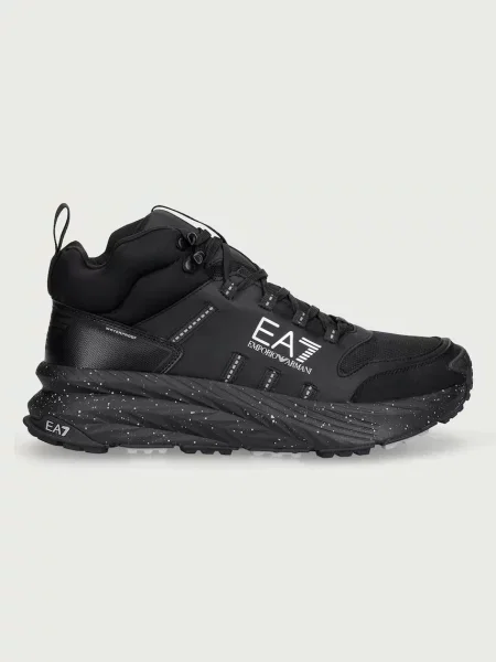 Pohodniške gležnjarji Ea7 Emporio Armani črna