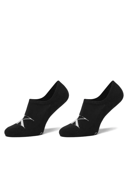 Чорапи Calvin Klein Jeans 2 чифта черно