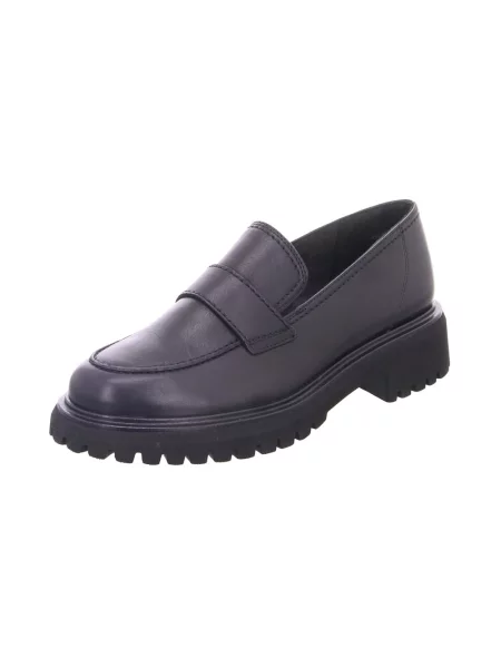 Paul Green Loafersy schwarz czarne