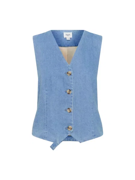 Kamizelka Saint Tropez niebieska