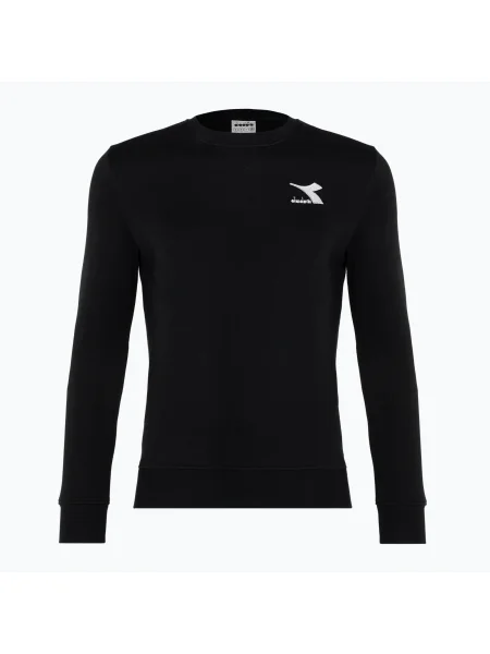 Olcsóbban. Férfi Diadora melegítőfelső Crew Core nero. Méret: XL fekete