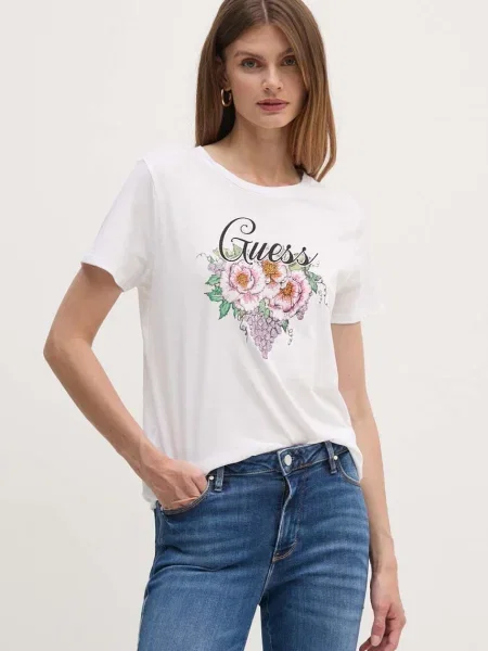 Тениска Guess бяло