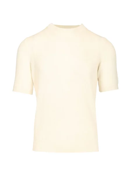 Tricou Mauro Ottaviani tricotate galben