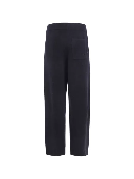 Pantaloni Represent de lână alergare negru