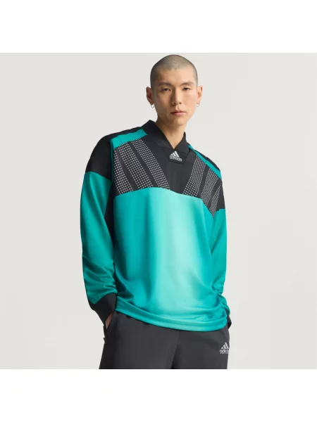 Koszulka Adidas z dżerseju zielona
