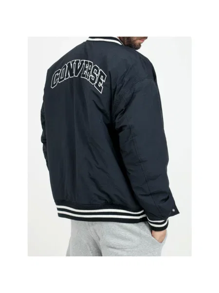 Kurtka Converse Varsity Graphic Bomber converse black czarny