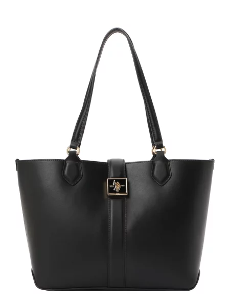 Batoh U.s. Polo Assn. z ekologickej kože čierna