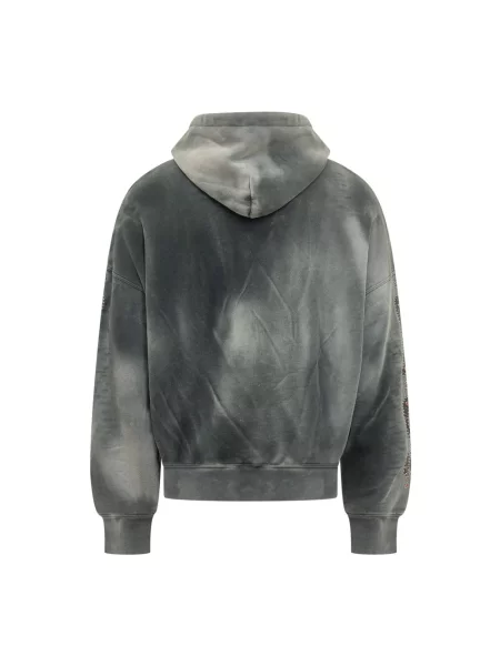 Bluza z kapturem Amiri z ćwiekami czarna