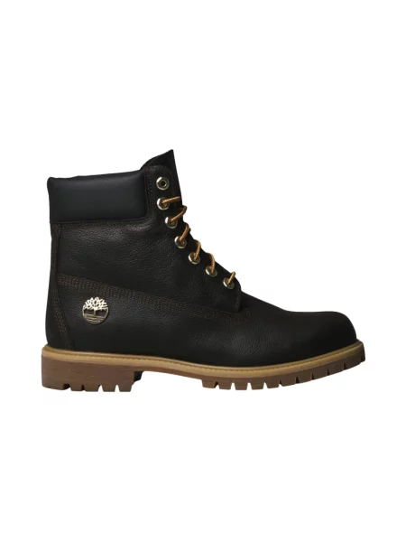 Buty do kostki Timberland skórzane brązowe
