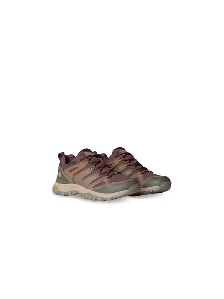 THE NORTH FACE Niske cipele Hedgehog taupe siva / maslinasta / ciklama bordo
