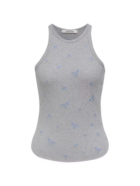 Top Dorothee Schumacher cu model floral gri