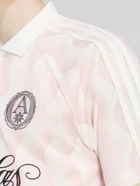 Adidas Originals Koszulka Polo Z Dżerseju rosa różowa