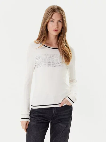 Liu Jo Sport Sweter Écru
