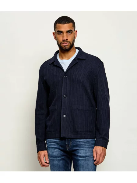 BOSS BLACK Cămașă | Relaxed fit negru
