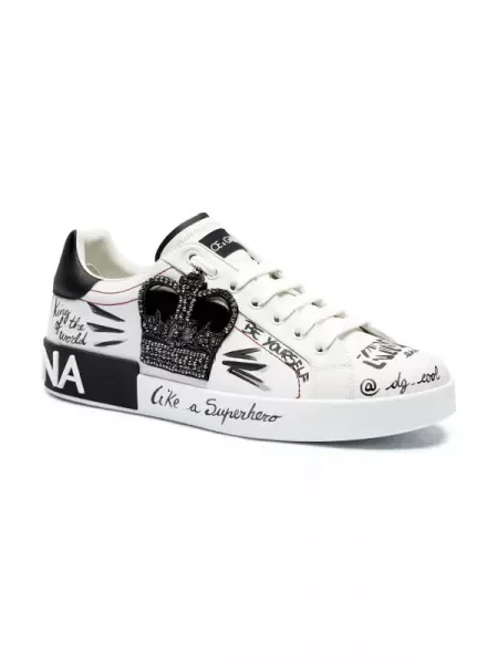 Dolce & Gabbana De piele sneakers alb