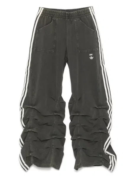 Szorty Adidas plisowane z siateczką czarne