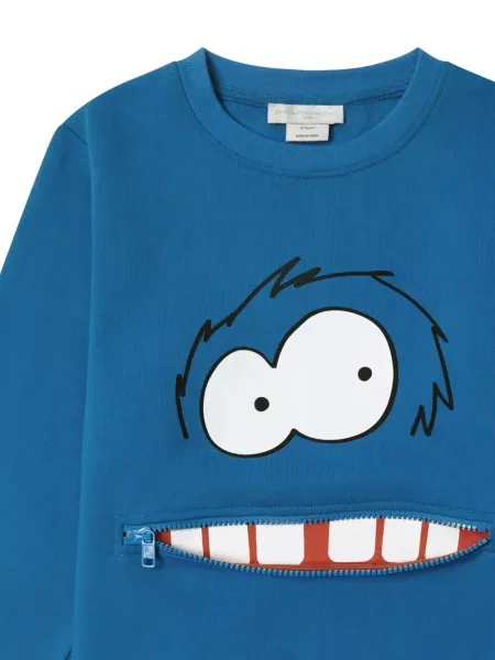 Bluza dziecięca Stella Mccartney niebieska