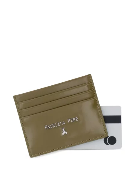 Portofel Patrizia Pepe cu autograf verde