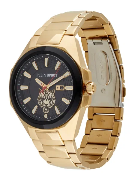 Plein Sport Analogové hodinky zlatá černá