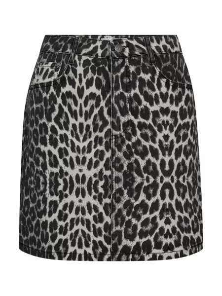 Co'couture Szoknyák szürke / világosszürke fekete