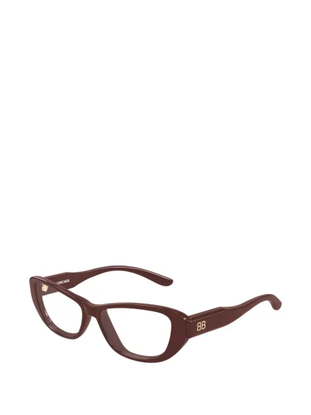 Ochelari de soare Balenciaga Eyewear cu autograf maro