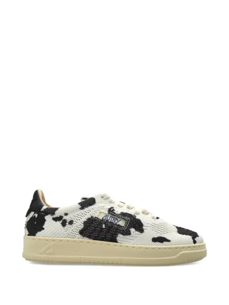 Sneakerși Autry cu imagine alb
