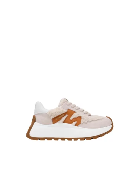 Sneakersy Steve Madden skórzane beżowe