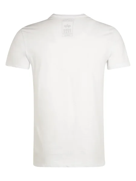 ALPHA INDUSTRIES Tricou alb