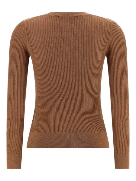 Pulover Max Mara cu paiete maro