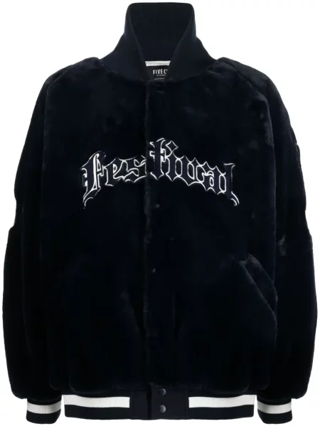 Яке Five Cm бродирано синьо